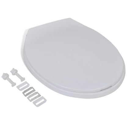 Soft-close Toilet Seat White Oval - Bend