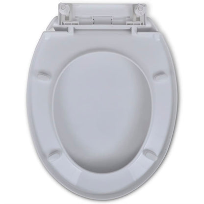 Soft-close Toilet Seat White Oval - Bend