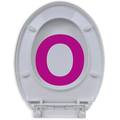 Soft-close Toilet Seat White Oval - Bend