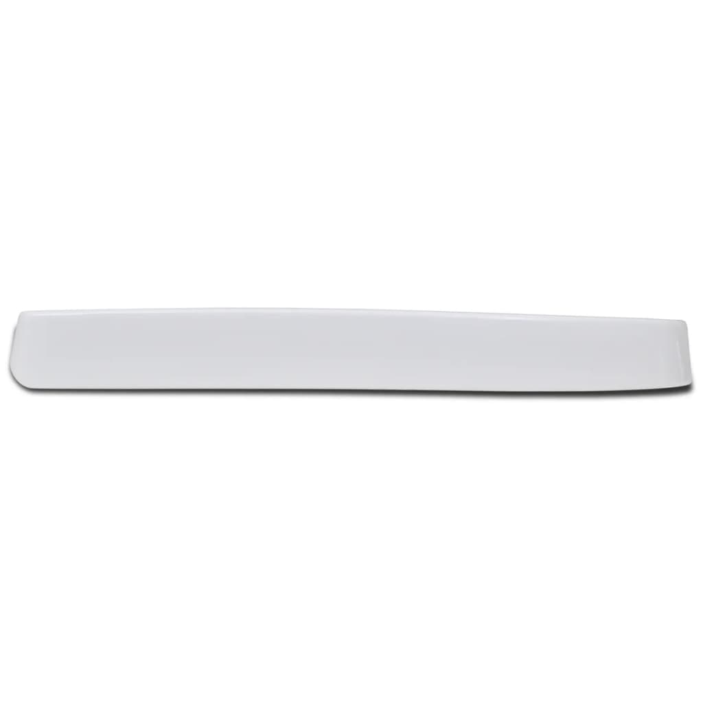 Soft-close Toilet Seat with Quick-release Design White Square - Bend