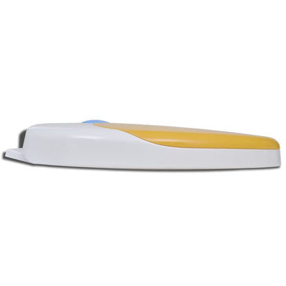 White & Yellow Soft-close Toilet Seat Adults/Children - Bend