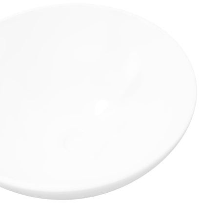 Ceramic Bathroom Sink Basin White Round