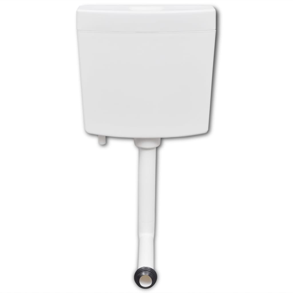 Toilet Cistern with Bottom Water Inlet 3/6 L White - Bend