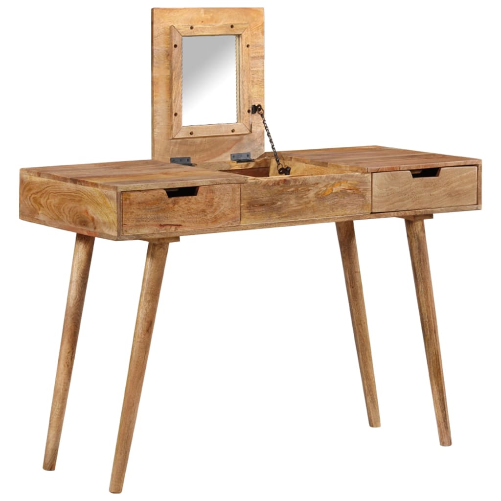 Dressing Table 112x45x76 cm Solid Mango Wood - Bend