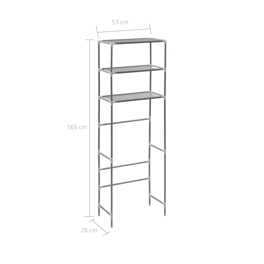 3-Tier Storage Rack over Laundry Machine/ Toilet - Bend