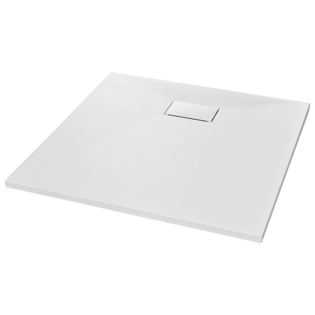 Shower Base Tray SMC White 80x80 cm - Bend