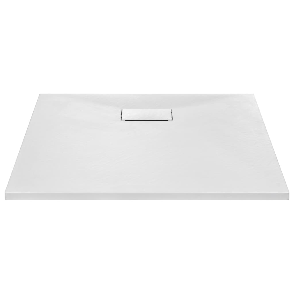 Shower Base Tray SMC White 80x80 cm - Bend