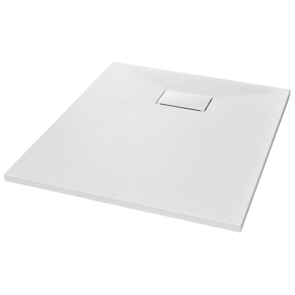 Shower Base Tray SMC White 90x70 cm - Bend