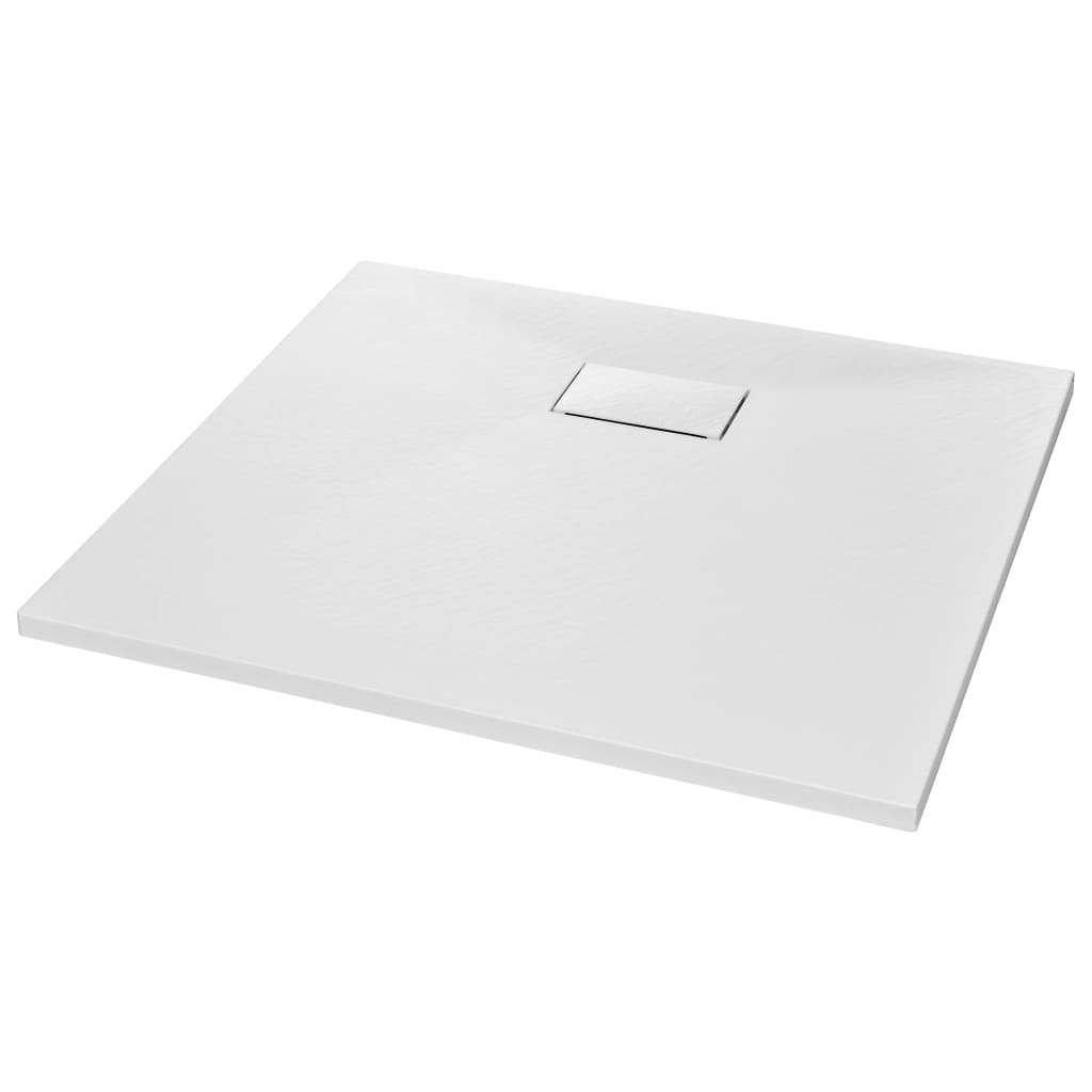 Shower Base Tray SMC White 90x80 cm - Bend