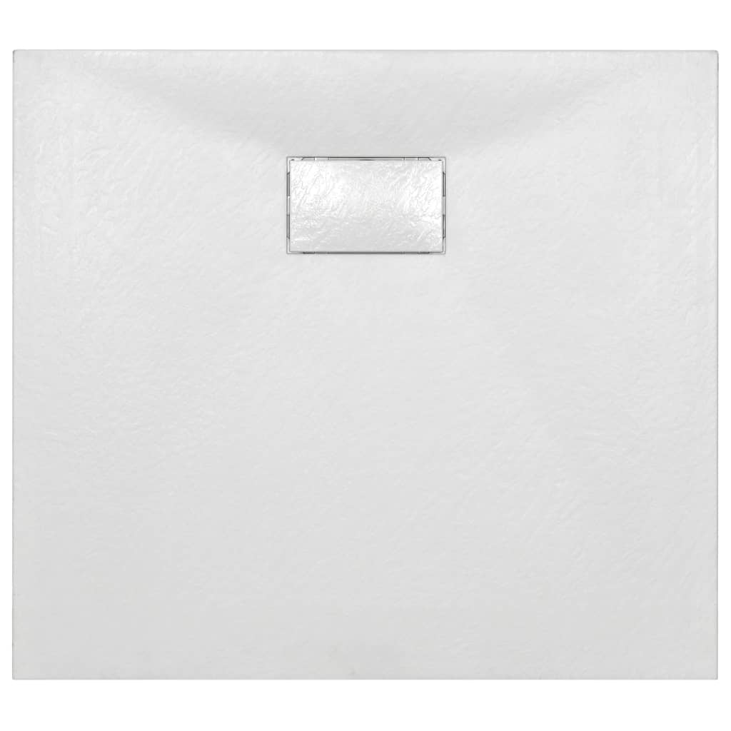 Shower Base Tray SMC White 90x80 cm - Bend