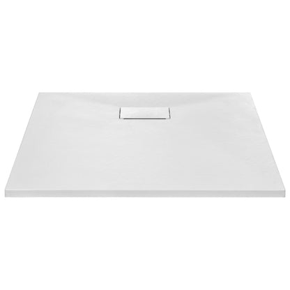 Shower Base Tray SMC White 90x90 cm - Bend