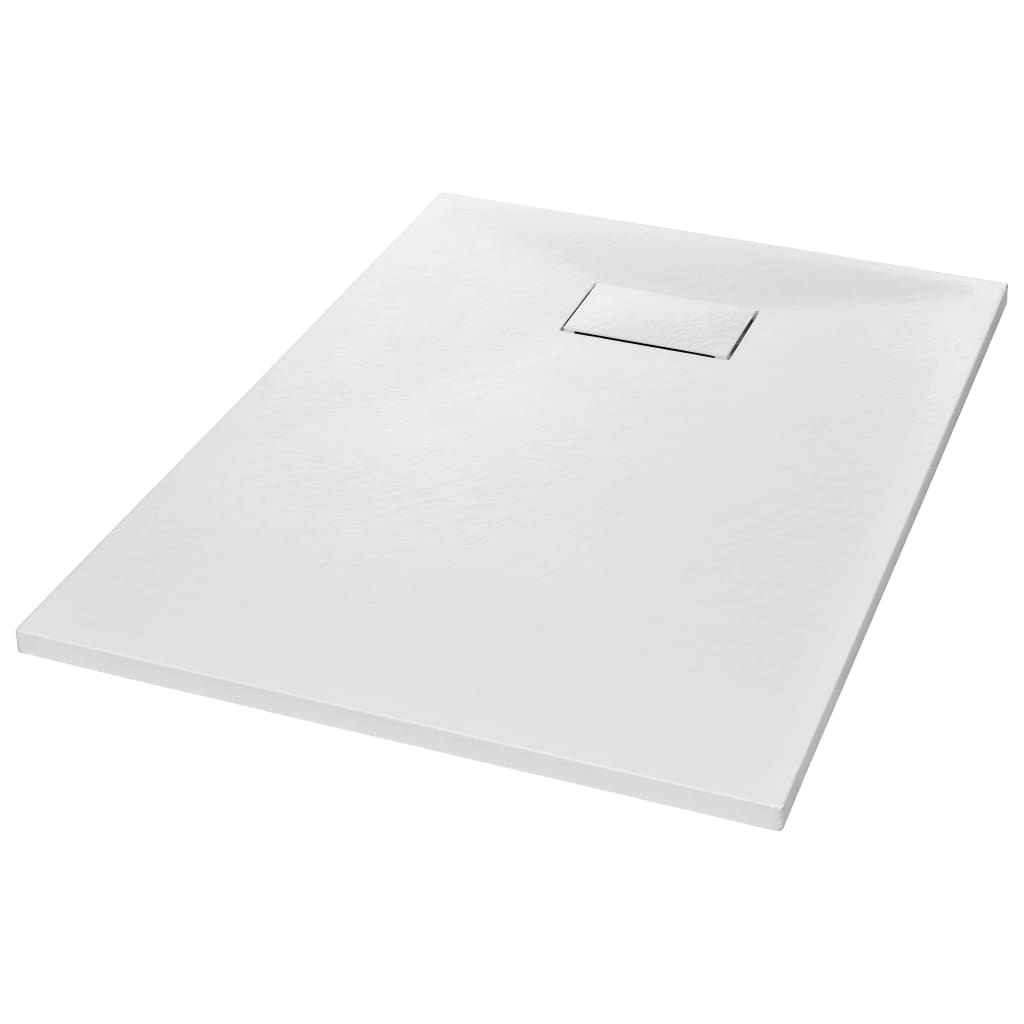 Shower Base Tray SMC White 100x70 cm - Bend