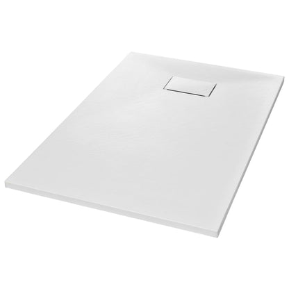 Shower Base Tray SMC White 120x70 cm - Bend