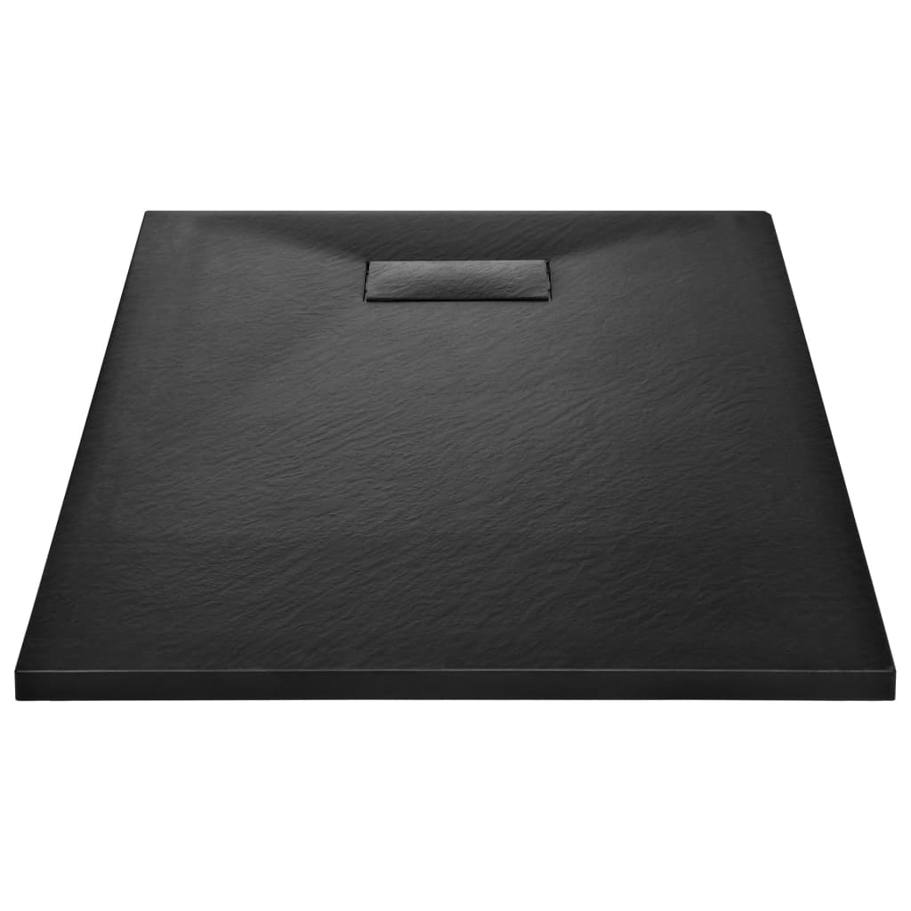 Shower Base Tray SMC Black 100x80 cm - Bend