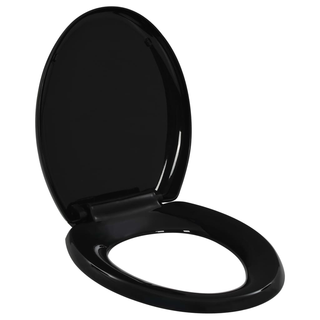 Soft-close Toilet Seat with Quick-release Design Black - Bend