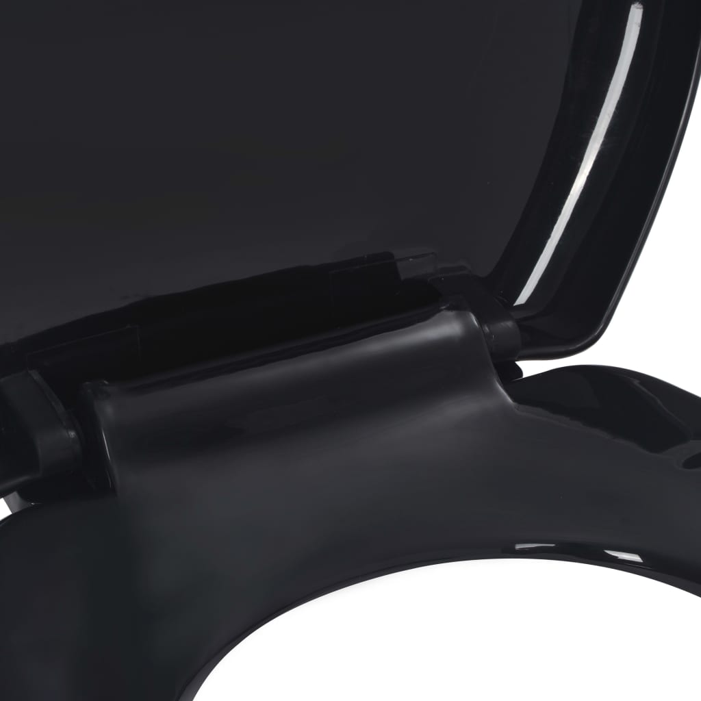 Soft-close Toilet Seat with Quick-release Design Black - Bend