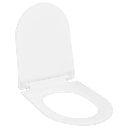 Soft-close Toilet Seat with Quick-release Design White - Bend