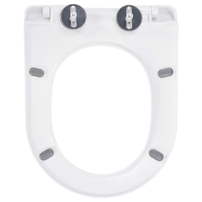 Soft-close Toilet Seat with Quick-release Design White - Bend