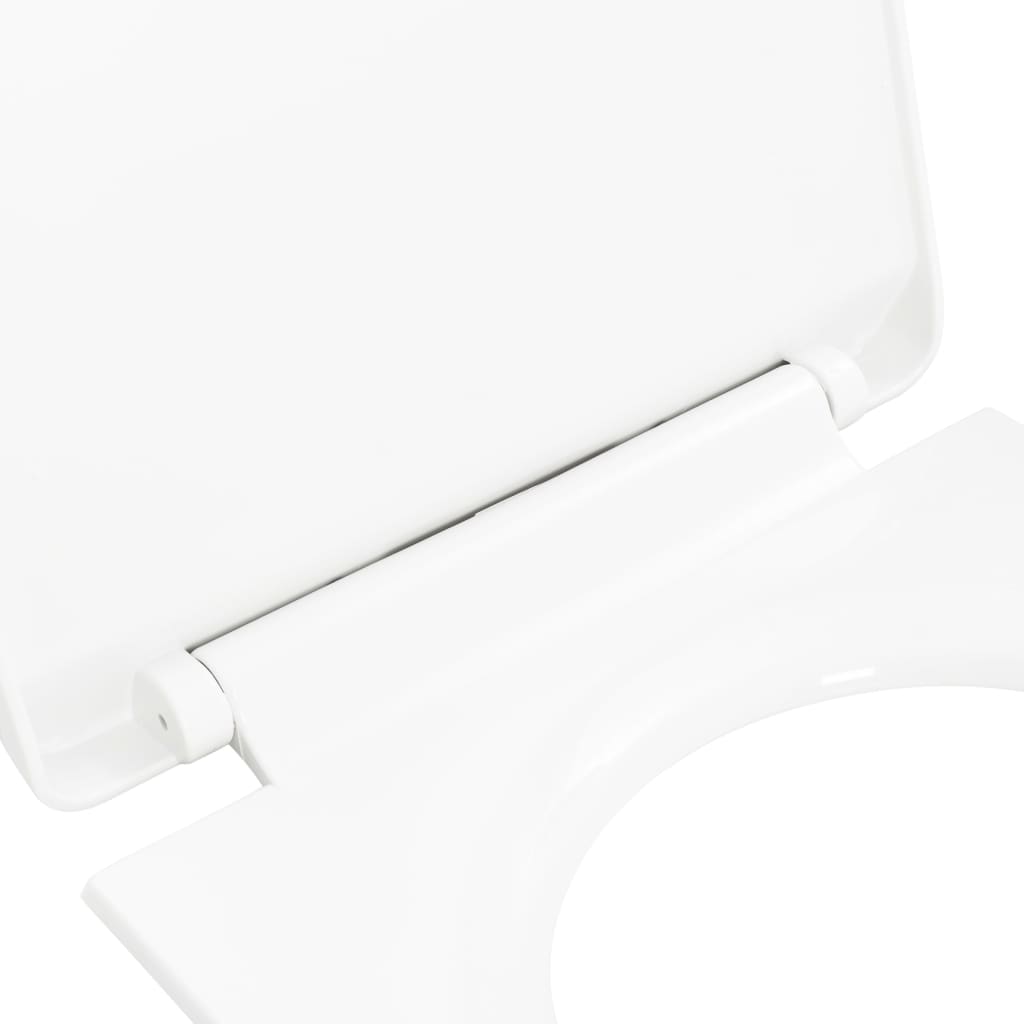 Soft-close Toilet Seat with Quick-release Design White - Bend