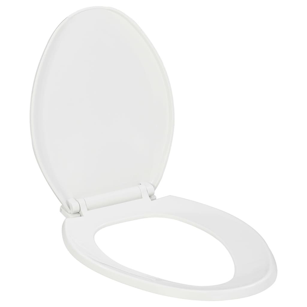 Soft-close Toilet Seat with Quick-release Design White - Bend