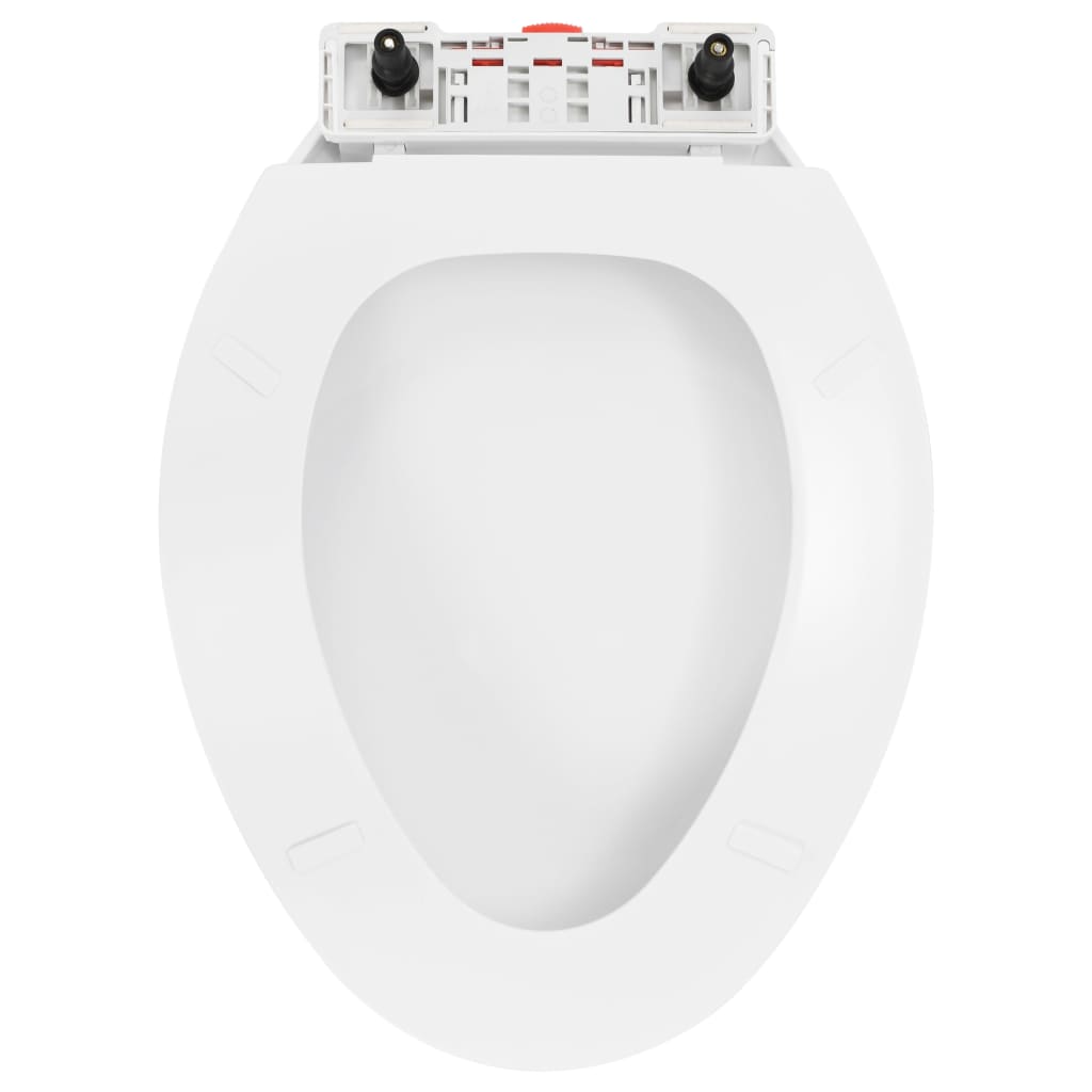 Soft-close Toilet Seat with Quick-release Design White - Bend