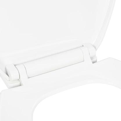 Soft-close Toilet Seat with Quick-release Design White - Bend