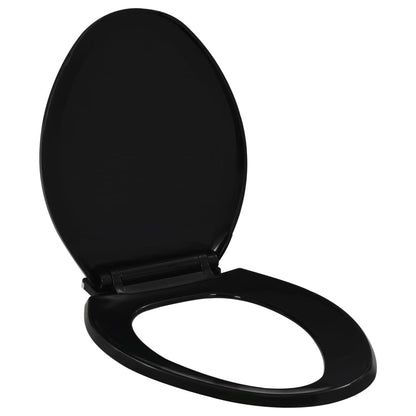 Soft-close Toilet Seat with Quick-release Design Black - Bend