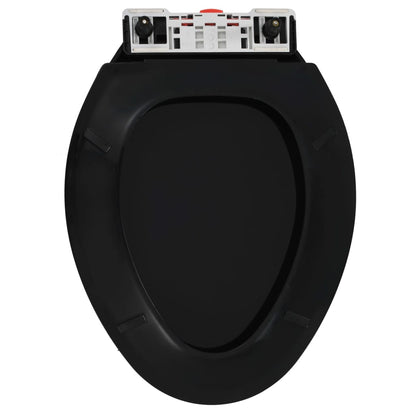 Soft-close Toilet Seat with Quick-release Design Black - Bend