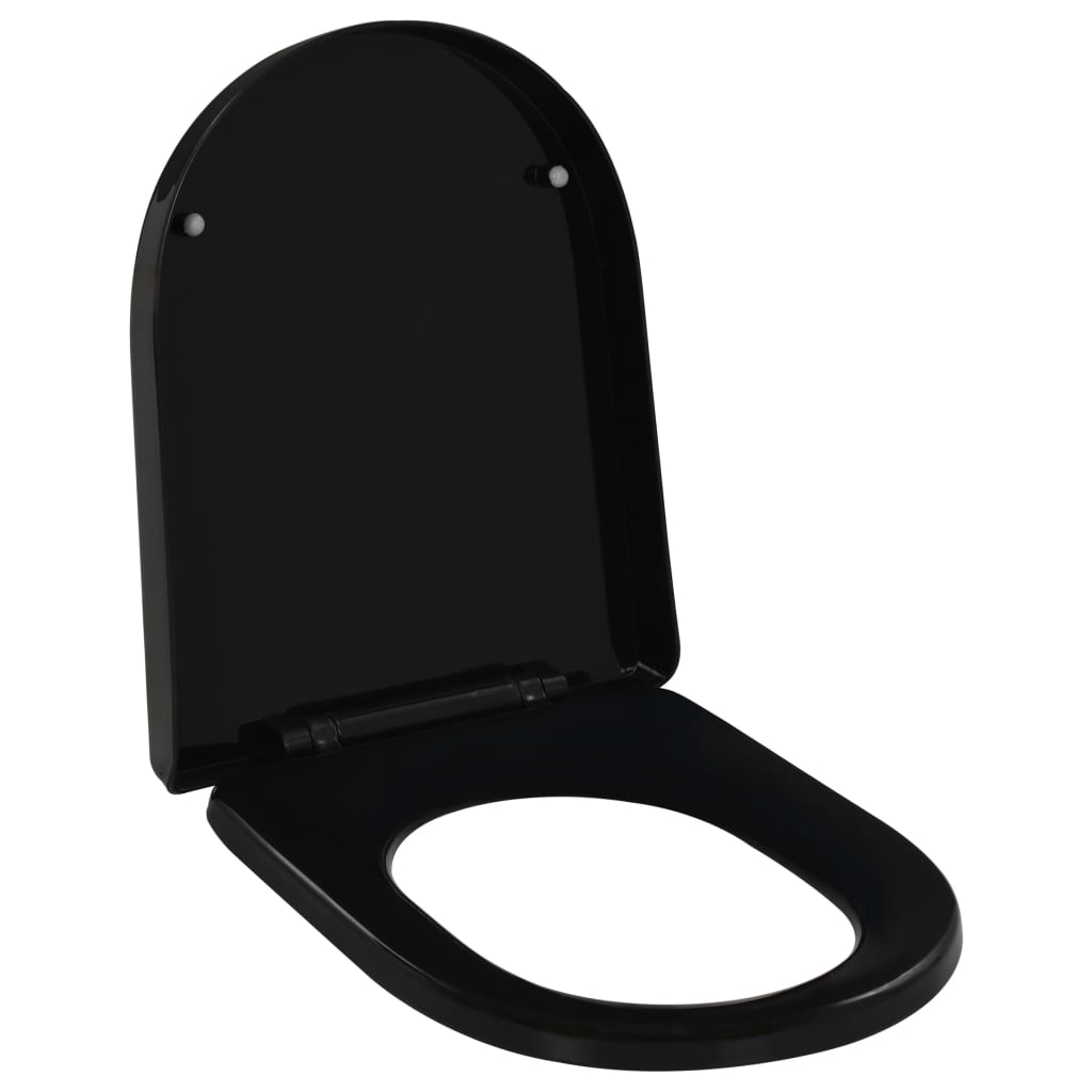 Soft-close Toilet Seat with Quick-release Design Black - Bend