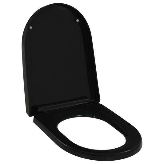 Soft-close Toilet Seat with Quick-release Design Black - Bend