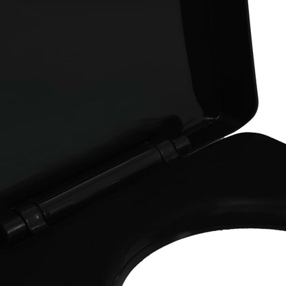 Soft-close Toilet Seat with Quick-release Design Black - Bend