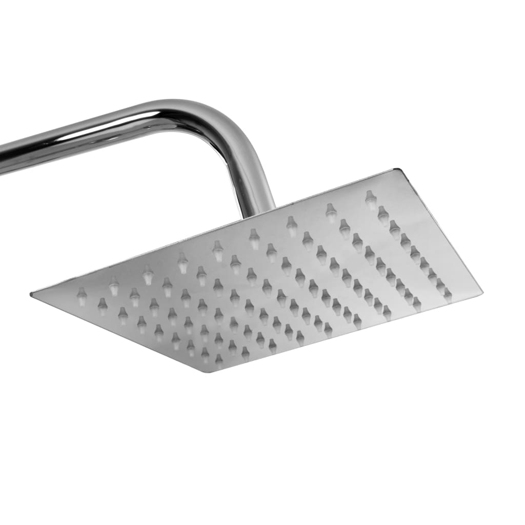 Dual Head Shower Set with Hand Shower Stainless Steel - Bend