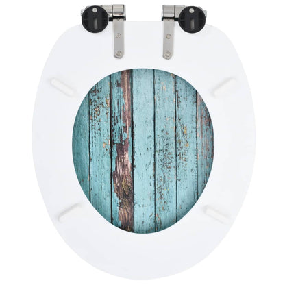 MDF Toilet Seat - Old Wood Design - Bend