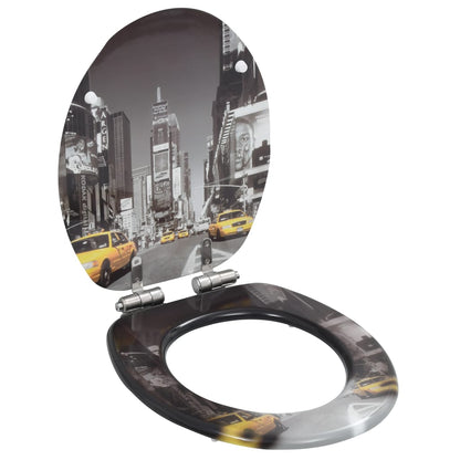 MDF Toilet Seat - New York Design - Bend