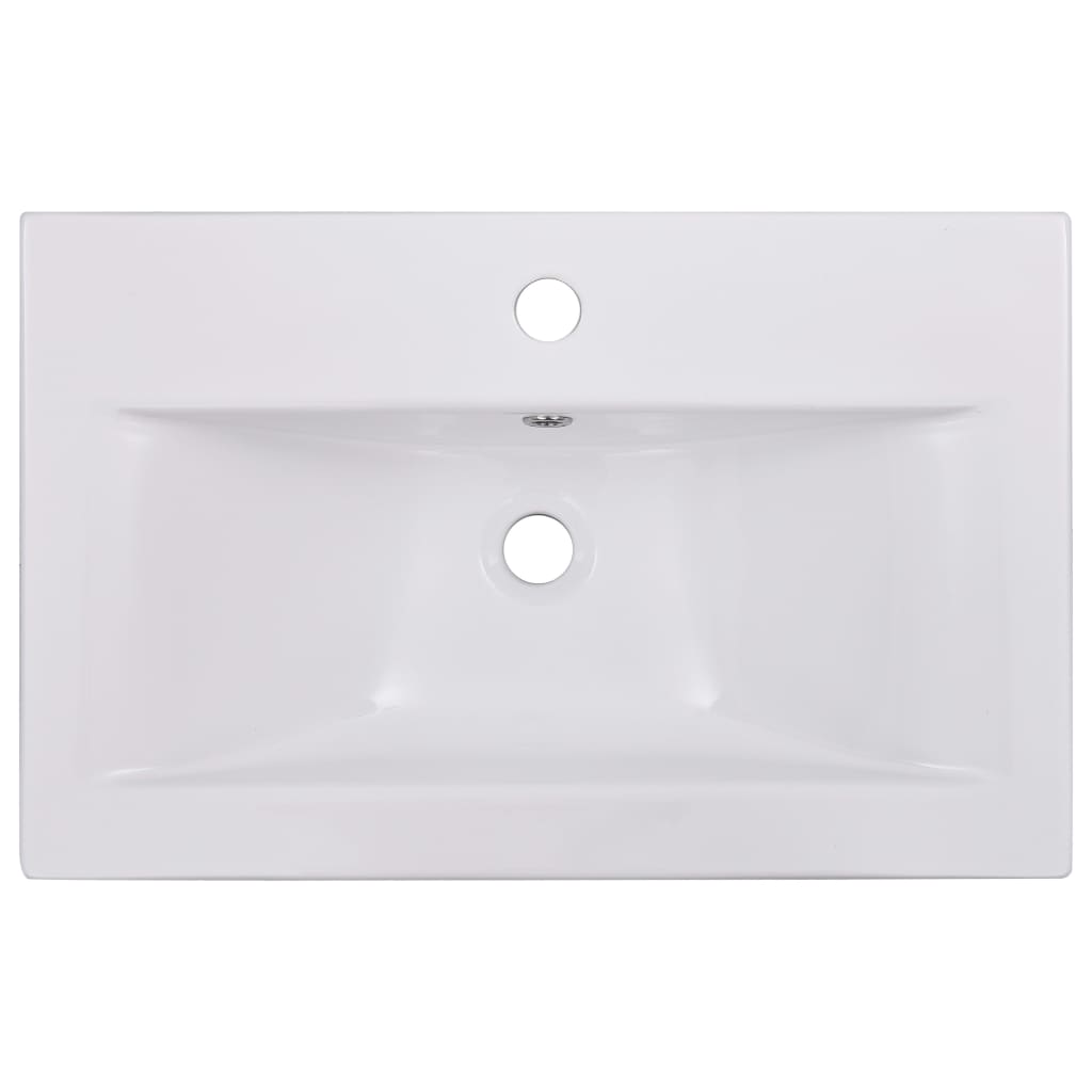 Built-in Basin 61x39.5x18.5 cm Ceramic White