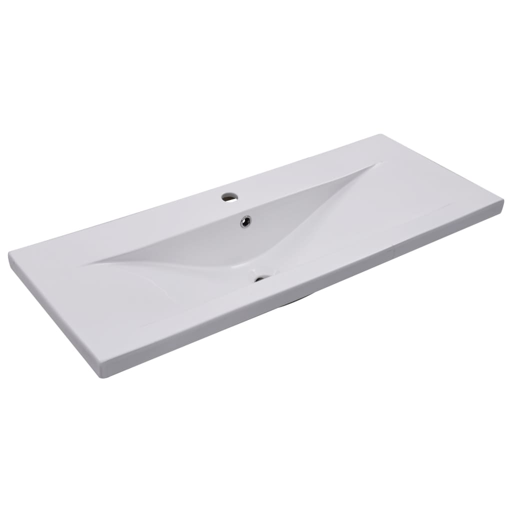 Built-in Basin 101x39.5x18.5 cm Ceramic White