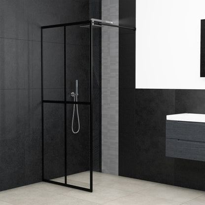 Walk-in Shower Screen Clear Tempered Glass 100x195 cm - Bend