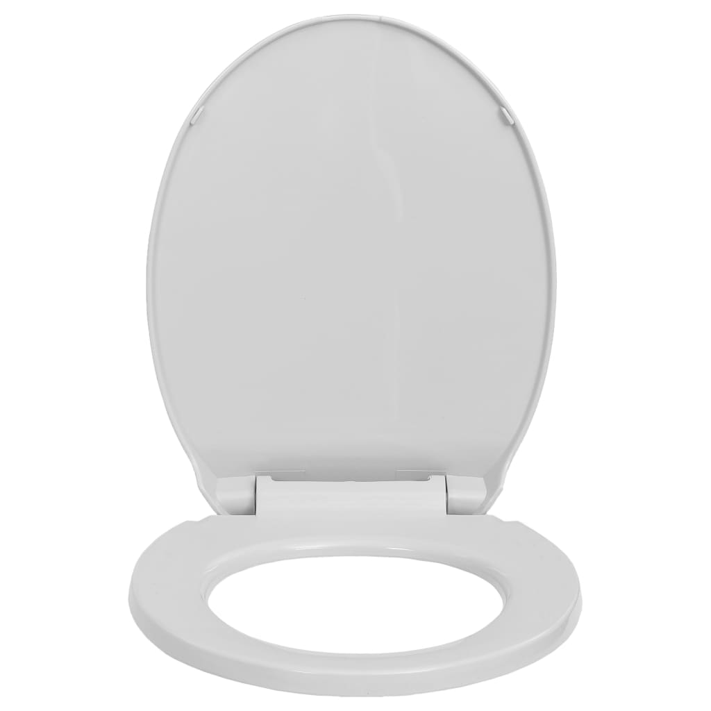 Soft-Close Oval Toilet Seat with Quick Release Option - Bend