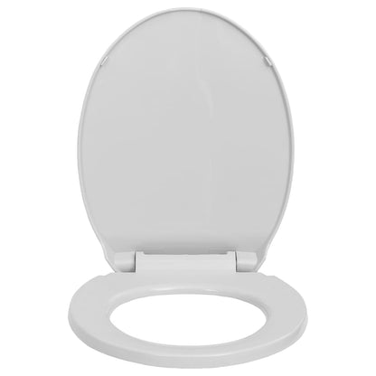 Soft-Close Oval Toilet Seat with Quick Release Option - Bend