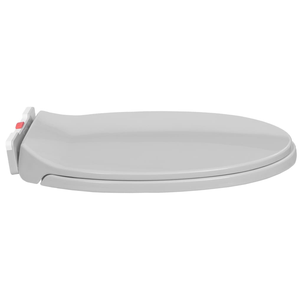 Soft-Close Oval Toilet Seat with Quick Release Option - Bend