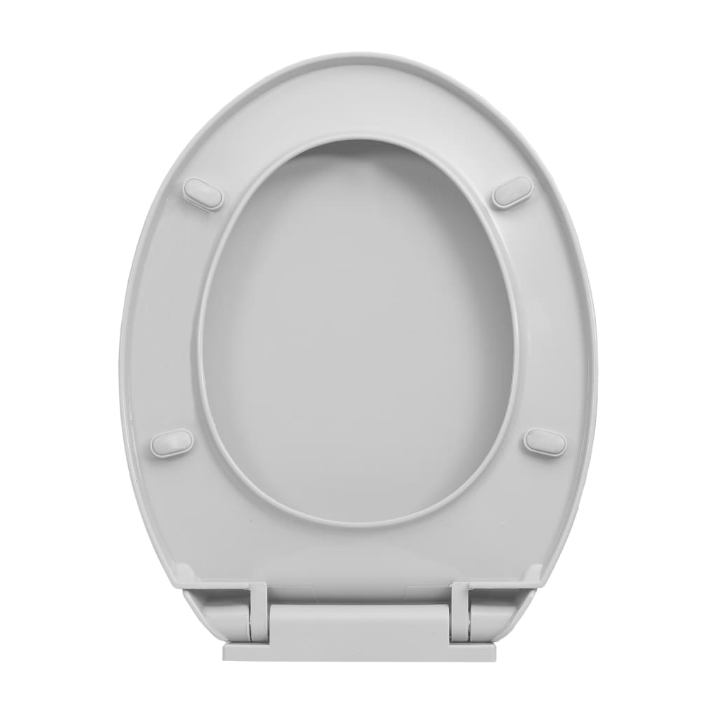 Soft-Close Oval Toilet Seat with Quick Release Option - Bend