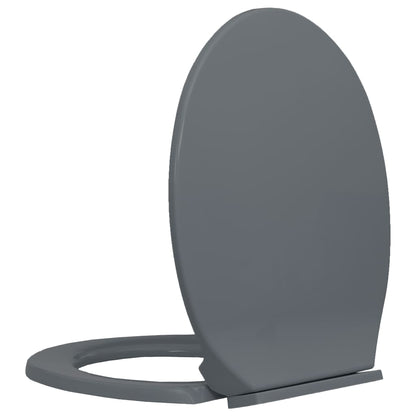 Soft-Close Oval Toilet Seat with Quick Release Option - Bend