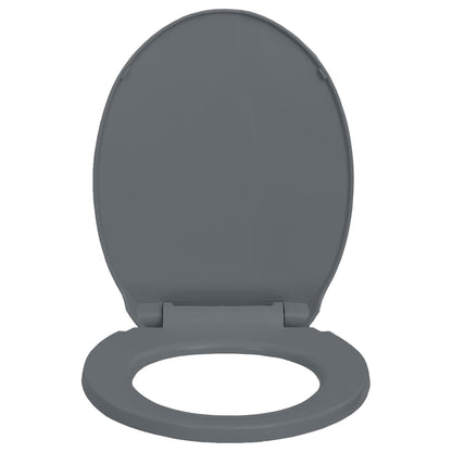 Soft-Close Oval Toilet Seat with Quick Release Option - Bend