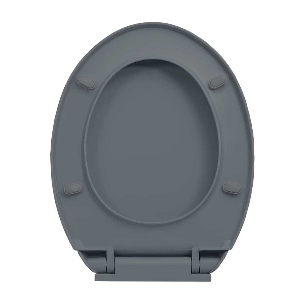 Soft-Close Oval Toilet Seat with Quick Release Option - Bend