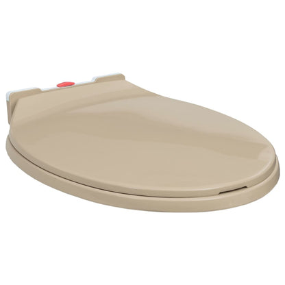 Soft-Close Oval Toilet Seat with Quick Release Option - Bend