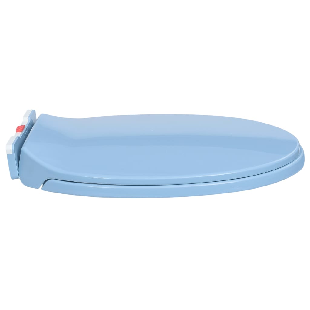 Soft-Close Oval Toilet Seat with Quick Release Option - Bend