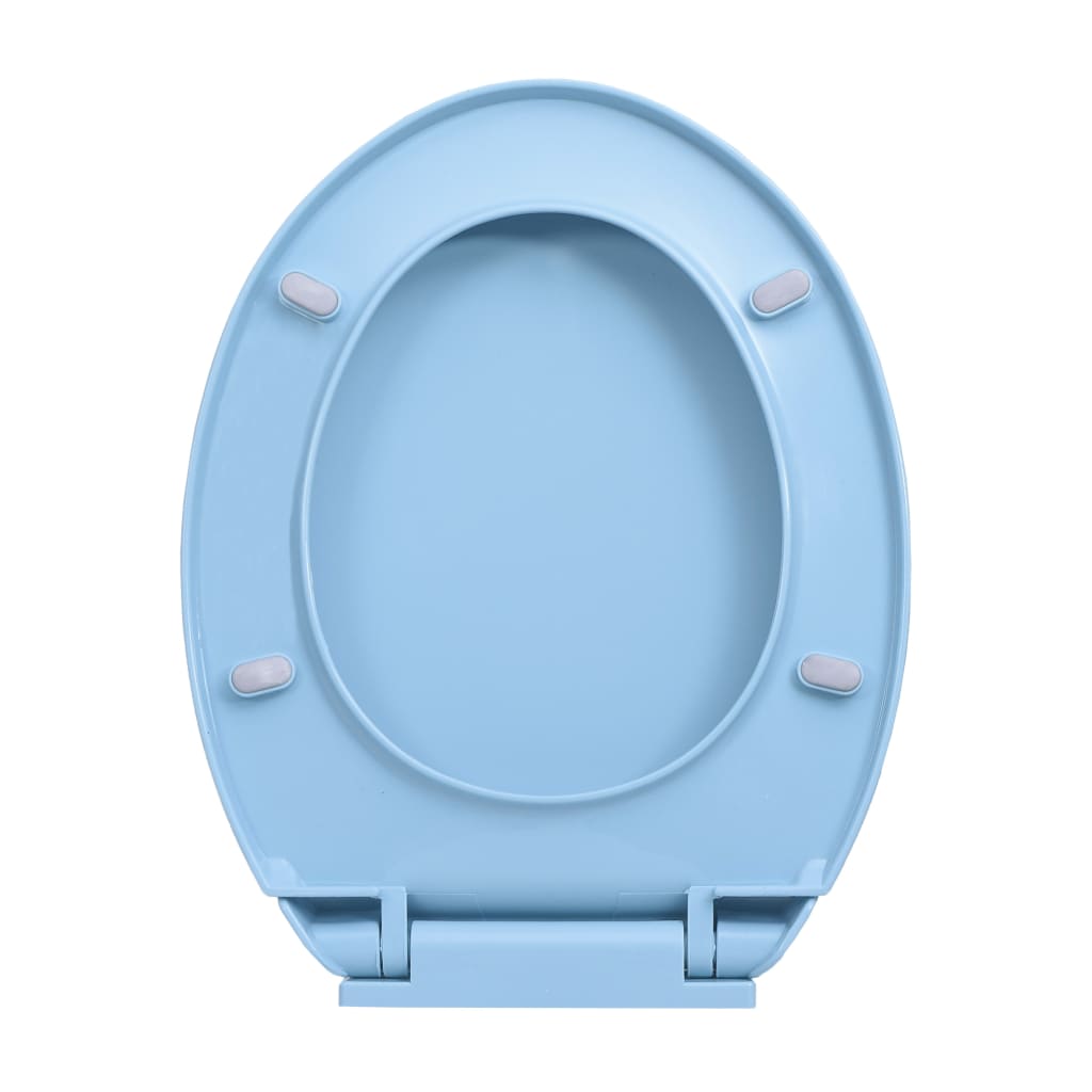 Soft-Close Oval Toilet Seat with Quick Release Option - Bend