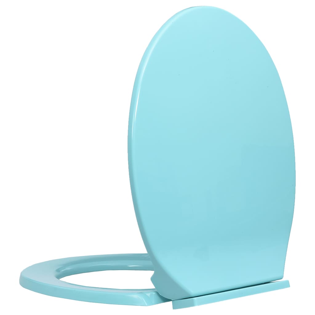 Soft-Close Oval Toilet Seat with Quick Release Option - Bend