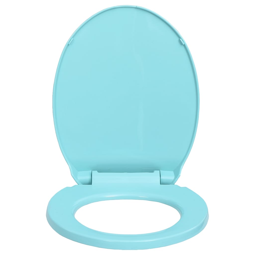 Soft-Close Oval Toilet Seat with Quick Release Option - Bend