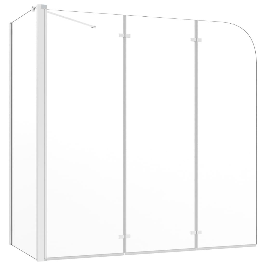 Bath Enclosure 120x69x130 cm Tempered Glass Transparent - Bend